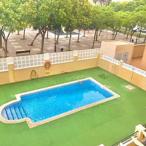 Casa Tino 500m Playa Terraza Garaje Piscina Aguadulce (Almeria)